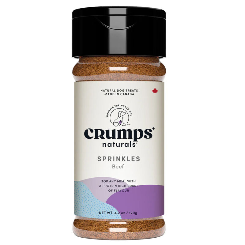 Crumps' Naturals, Beef Sprinkles - 120 g - Dog Food Topper image number null