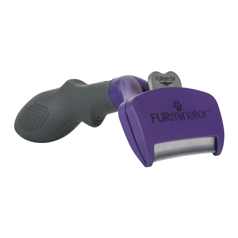 FURminator, Feline, Long Hair deShedding Tool - Small - Grooming Brushes & Slickers image number null