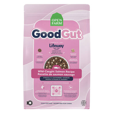 Open Farm, GoodGut Wild-Caught Salmon Recipe - Dry Dog Food