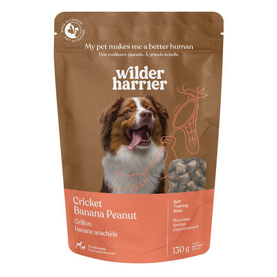 Wilder Harrier, Soft Treats - Cricket Banana Peanut - 130 g