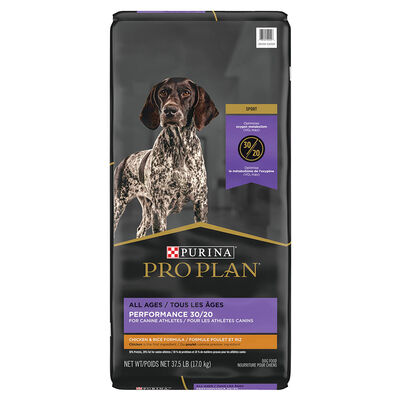 Pro Plan, Sport Performance 30/20 Formula Dry Dog Food 17 kg - Dry Dog Food