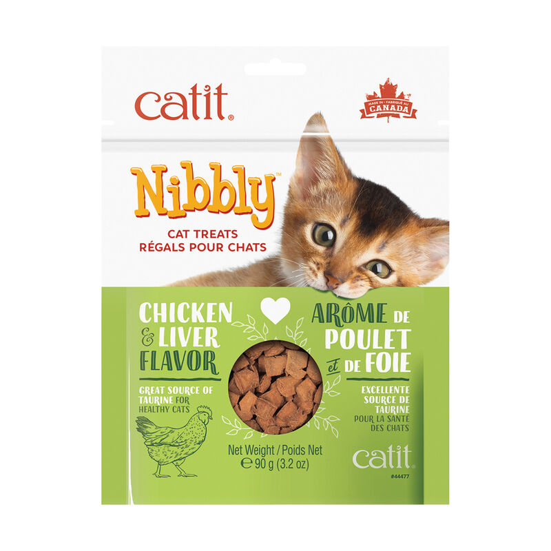 Catit, Feline Nibbly Treats - Chicken Liver - 90 g image number null