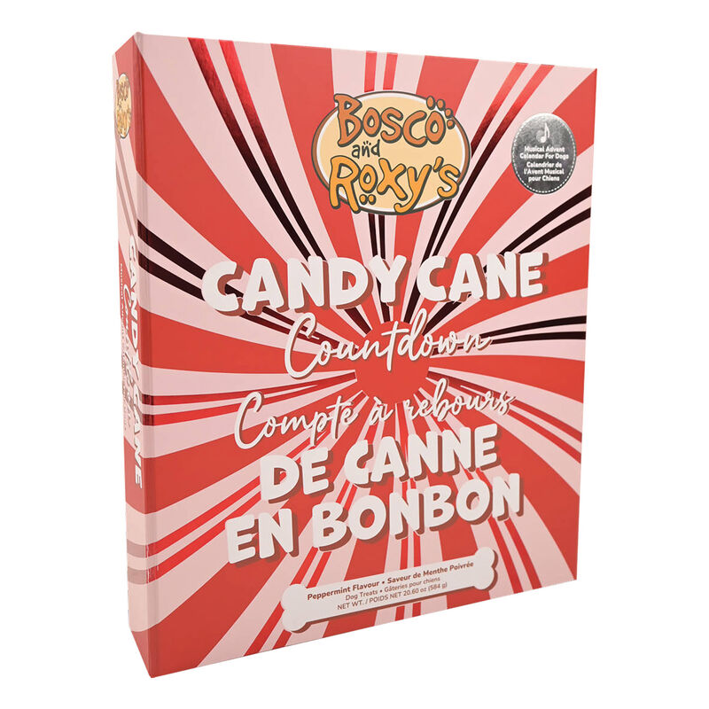 Bosco & Roxy's, Canine Candy Cane Advent Calendar image number null