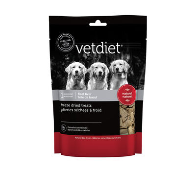 Vetdiet, Freeze Dried Treat - Beef Liver - Freeze Dried Dog Treat