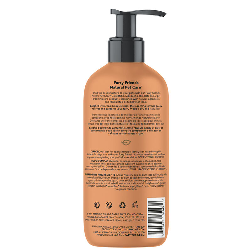 Furry Friends - Natural Pet Care, Itch Soothing Shampoo Lavender - 473 ml image number null