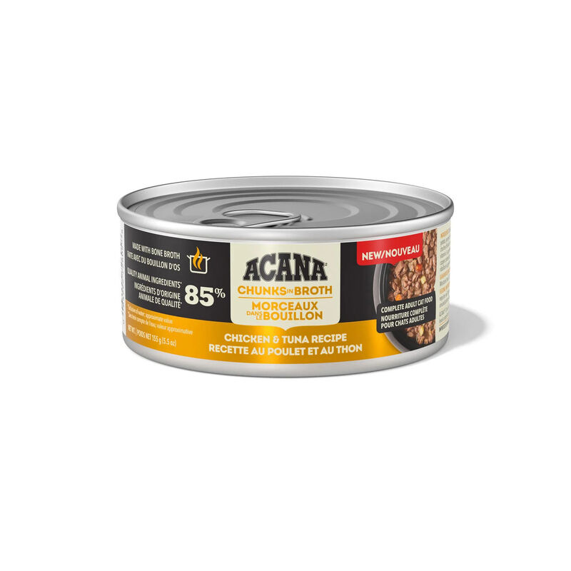 Can, Adult-Chunks in Broth Chicken&Tuna-155g image number null