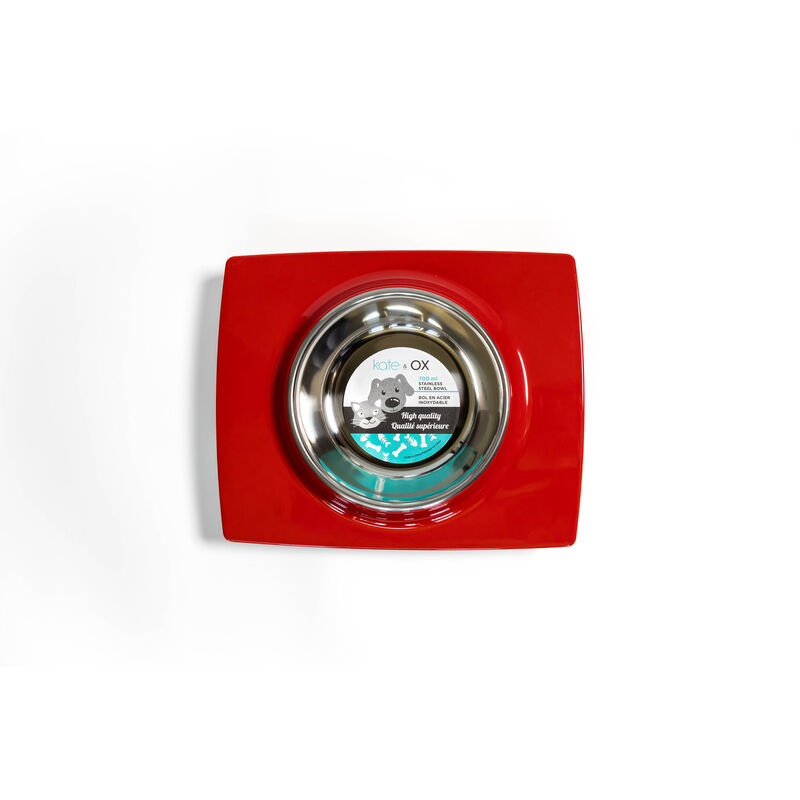 Dog Bowl - Red - L image number null