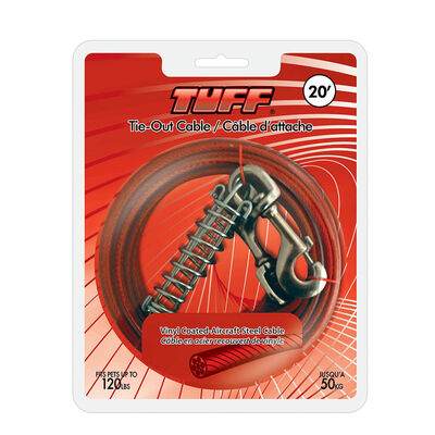 TUFF, Cable - LGE/XLG - up to 120lbs - 15'