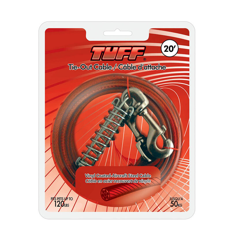 TUFF, Cable - LGE/XLG - up to 120lbs - 15' image number null