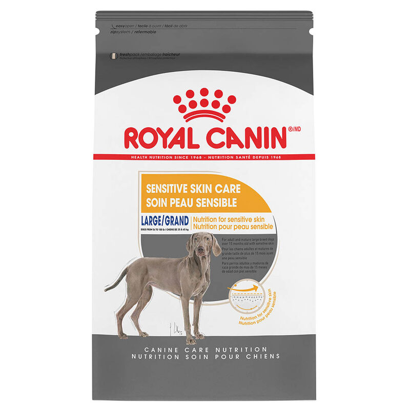 Royal Canin, Canine Care Nutrition Sensitive Skin Care Adult Large - Dry Dog Food image number null