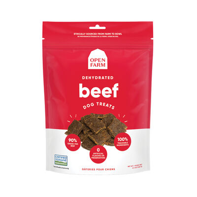 Open Farm, Treat - Dehydrated Beef - 128 g - Dog Treat