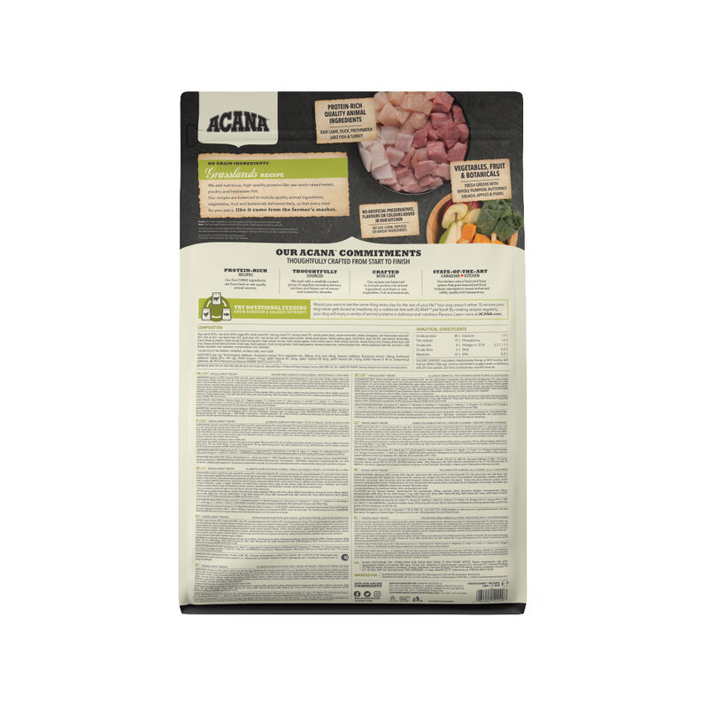 Acana, Adult Grasslands - Dry Dog Food image number null