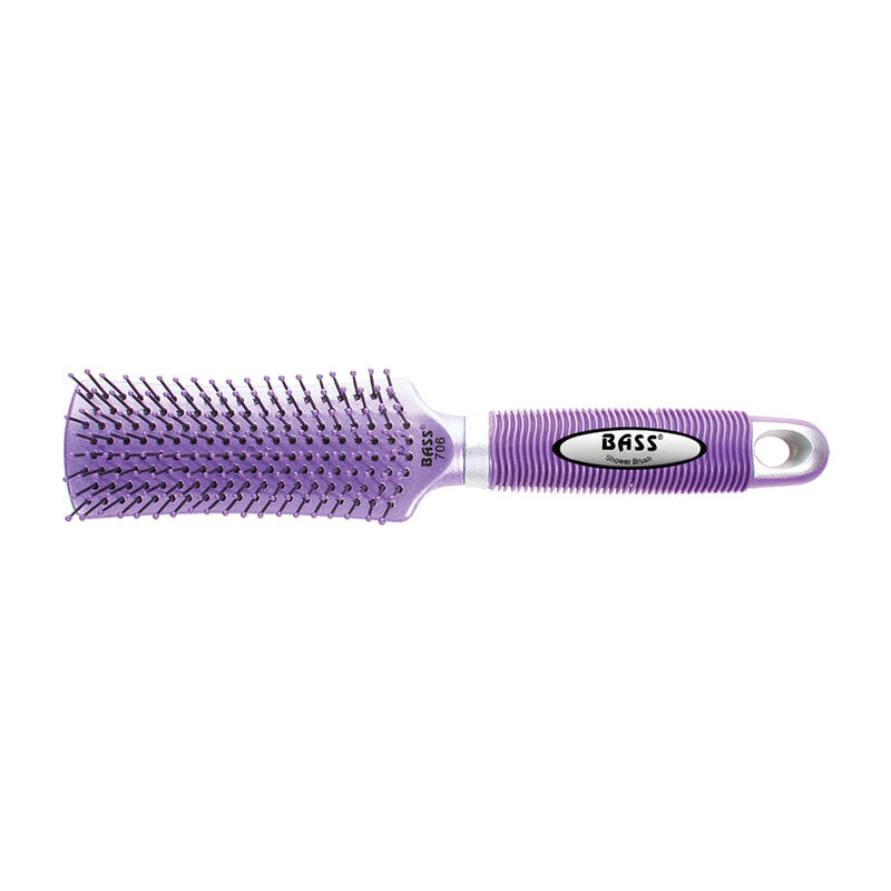 Bass, Wet Hair Detangle Brush - Assorted Colors - Medium image number null