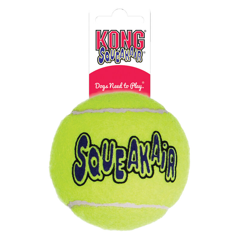 KONG, SqueakAirTennis Ball - Toss Dog Toy image number null