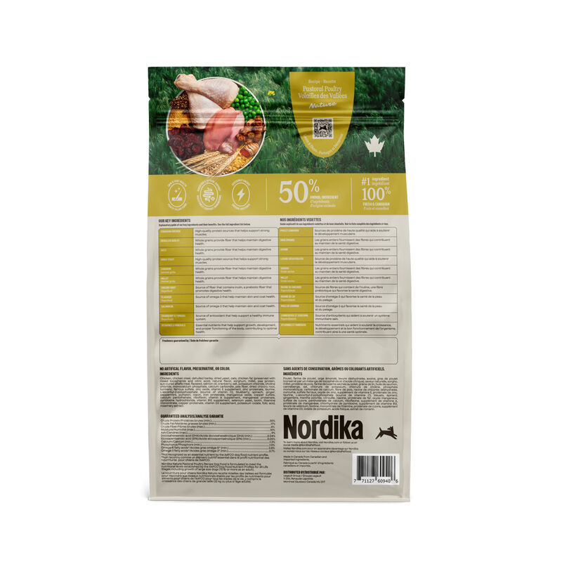 Nordika, Chicken Natural - Dry Dog Food image number null
