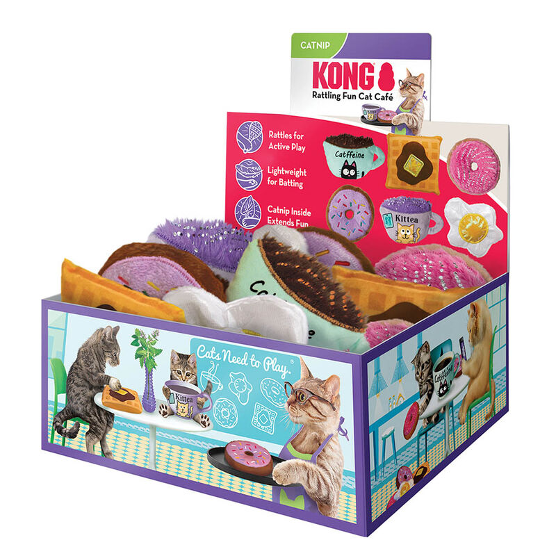KONG, Cat Scrattles CafÃ© - Chase Cat Toy image number null