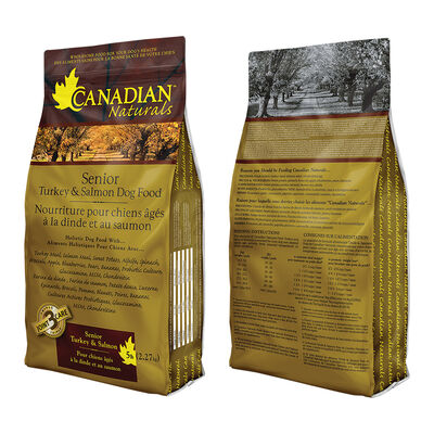 Canadian Naturals, Senior - Turkey & Salmon - Dry Dog Food