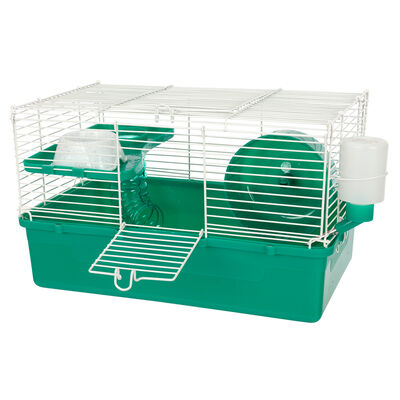 Ware, Small Animal Cage, Home Sweet Home, 1 Story Hamster - 15.5x9.5x9.25"