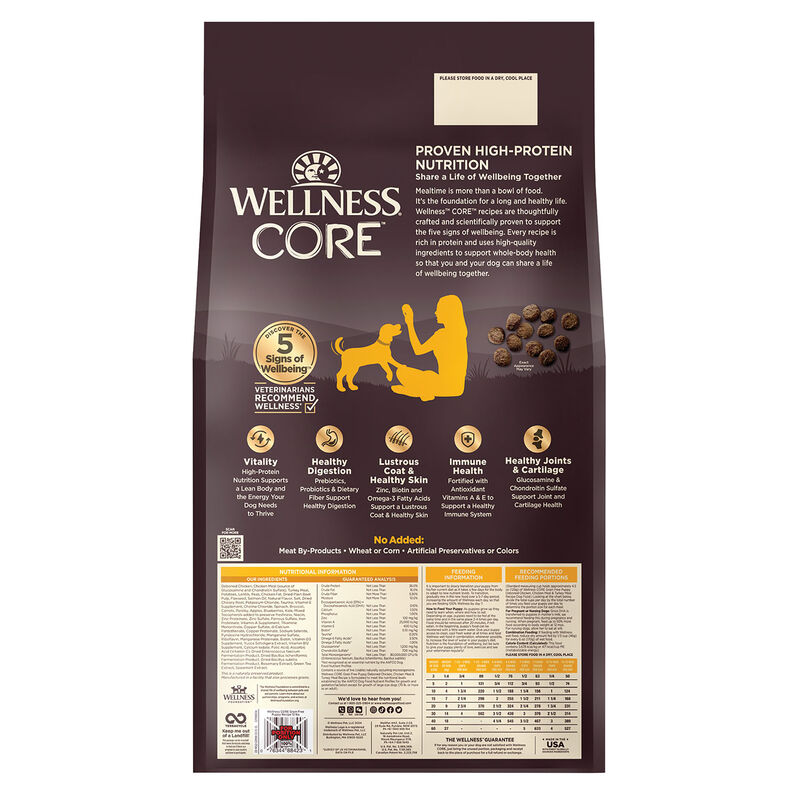 Wellness, Core, Grain Free Puppy - Dry Dog Food image number null