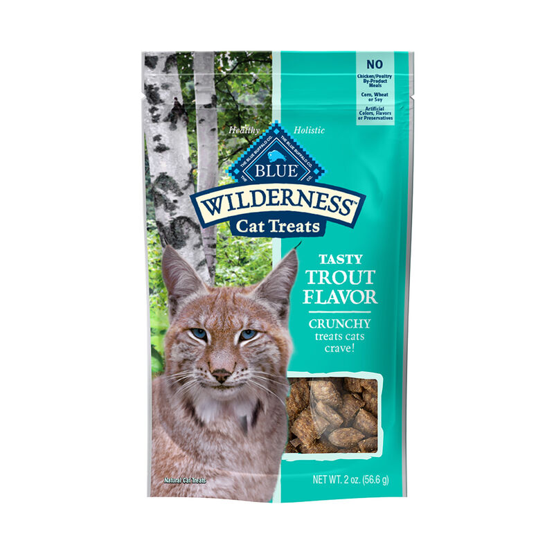 Blue Buffalo, Feline Treat - Wilderness - Crunchy Trout - 56 g - Cat Treat image number null