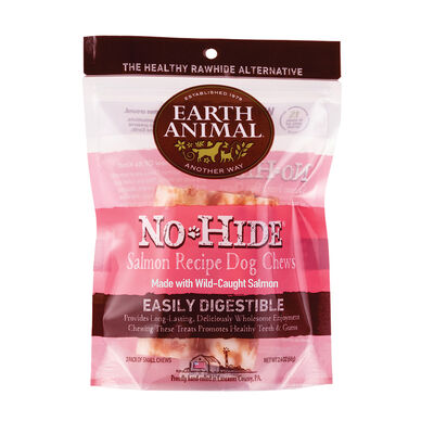 Earth Animal, Salmon  No-Hide Chew - 2 pk
