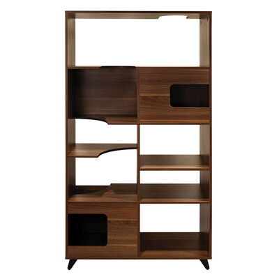 4 Cats & Dogs Home Furnishing Inc., Clifford Shelf - Walnut