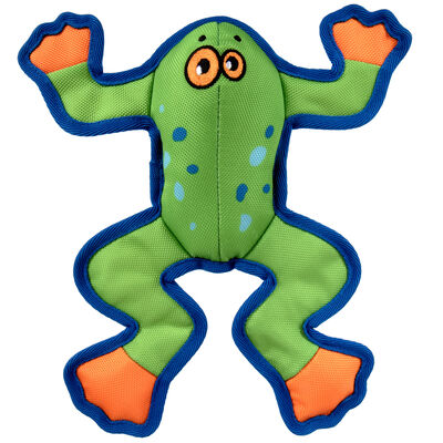 goDog Flap 'N Fun Freddy Frog - Dog Toy