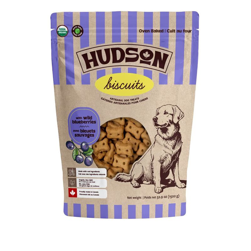 Hudson, Wild Blueberry - Dog Biscuit image number null