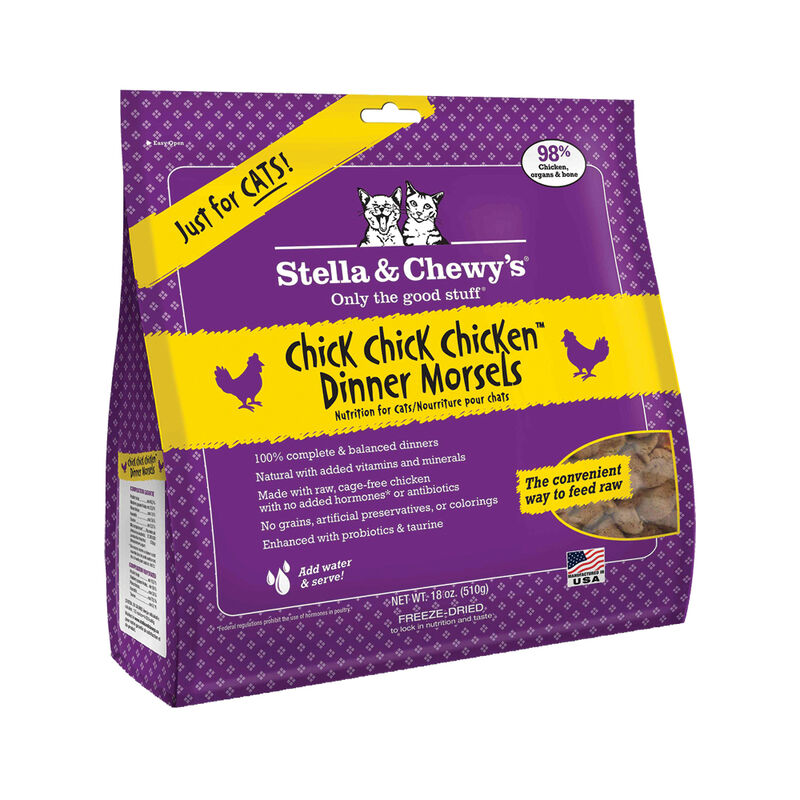 Stella & Chewy's, Cat Freeze-Dried Raw, Chick Chick Chicken Dinner Morsels image number null