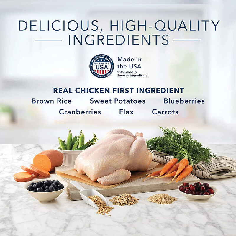 Blue Buffalo Tastefuls Weight Control Natural Adult Dry Cat Food, Chicken & Brown Rice image number null