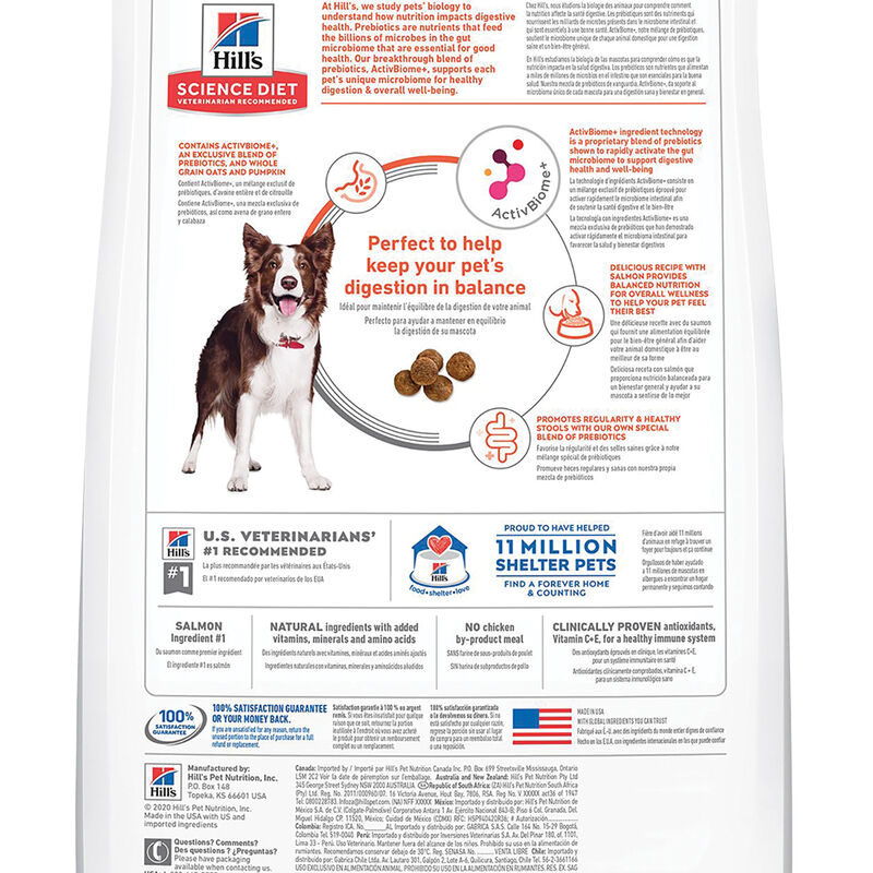 Science Diet, Adult - Perfect Digestion Salmon - 1.58 kg - Dry Dog Food image number null