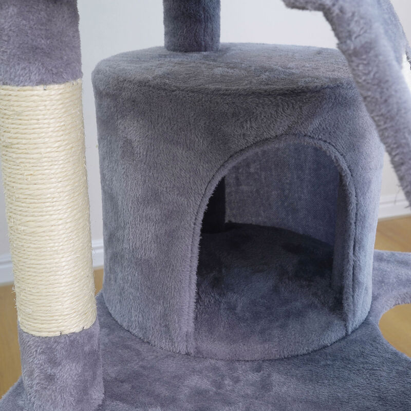 Brigade, Multi Level Tree Scratching Post and Hammock image number null