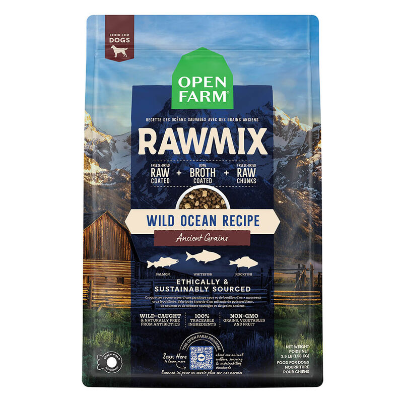 Open Farm, RawMix Ancient Grain Wild Ocean - Dry Dog Food image number null