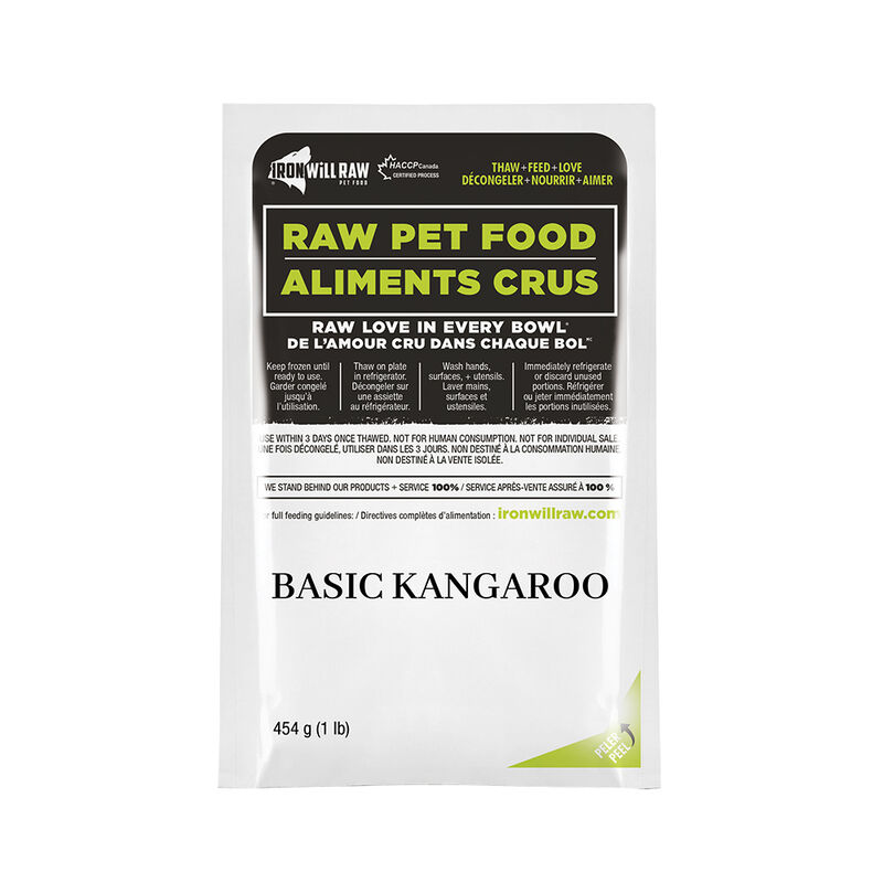 Iron Will Raw, Basic Kangaroo - 2.72 kg image number null