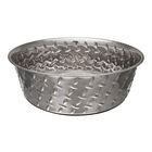 Ruff-N-Tuff, Diamond Plate Bowl With Non-Skid Bottom image number null
