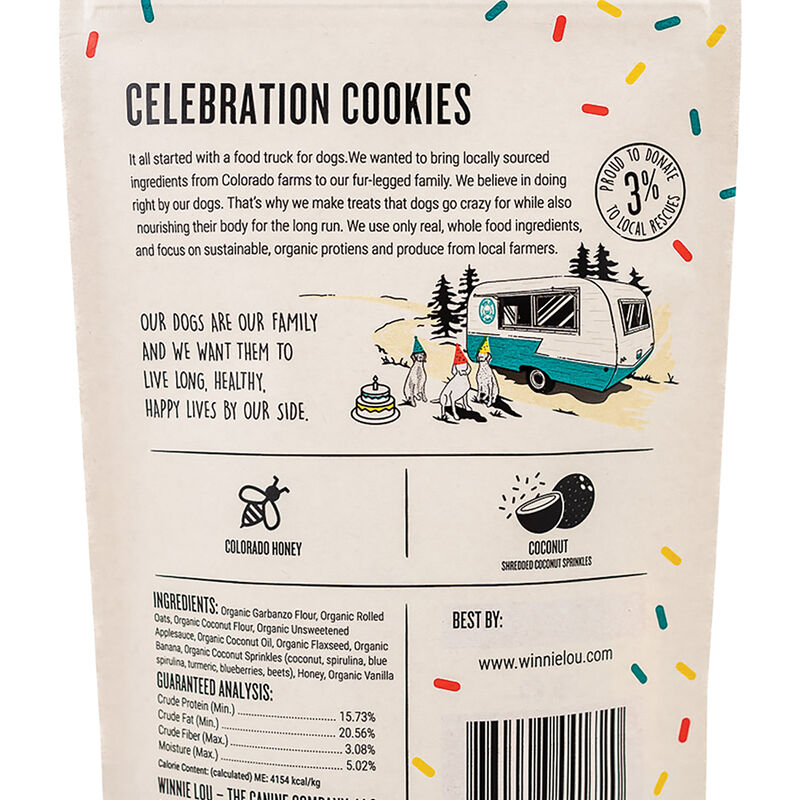 Winnie Lou, Celebration Cookies - 113 g image number null