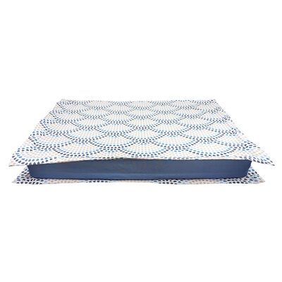 BeOneBreed, Outdoor Water Resistant Bed - Positano Tiles - Medium