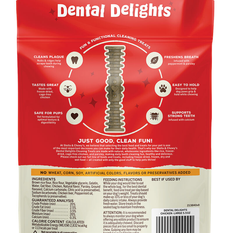 Stella & Chewy's, Dental Delights - Chicken image number null