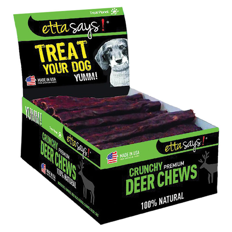 Etta Says!, Crunchy Deer Chew - 4.5" image number null