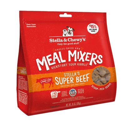 Stella & Chewy's, Dog Freeze-Dried Raw, Super Beef Meal Mixer