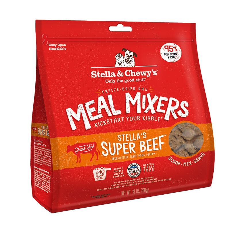Stella & Chewy's, Dog Freeze-Dried Raw, Super Beef Meal Mixer image number null