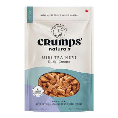 Crumps' Naturals, Mini Trainers Semi Moist Duck - Dog Treat