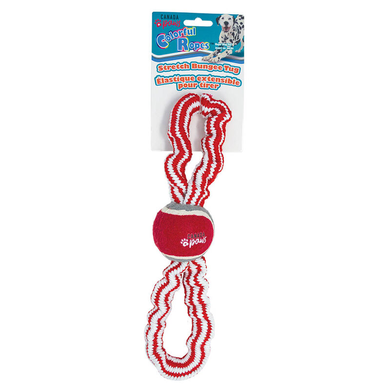 Canada Paws, Rope Bungee - Tug Dog Toy image number null