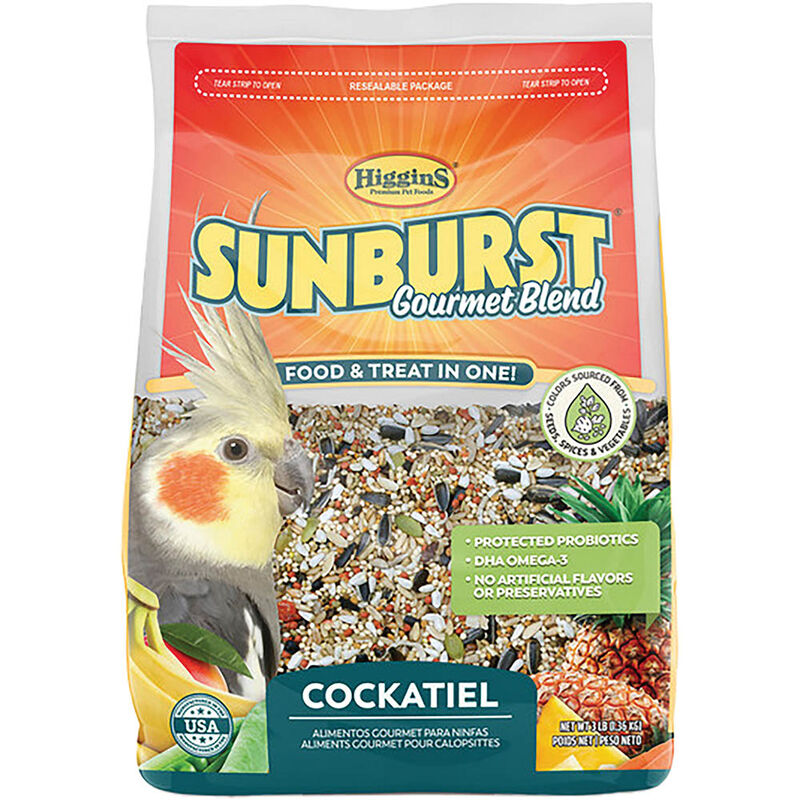 Higgins, Sunburst - Cockatiel - 1.36 kg image number null