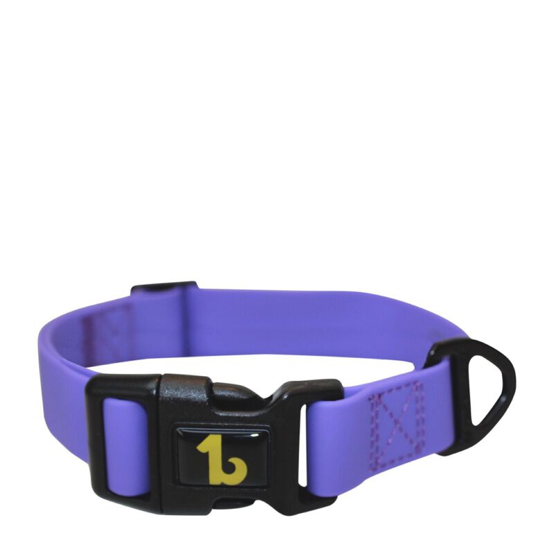 Silicone Dog Collar - Purple - L image number null
