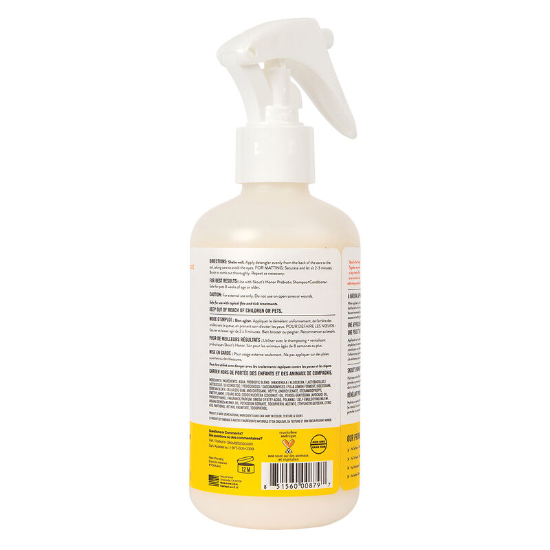 Skouts Honor, Probiotic Daily Use Detangler - Honeysuckle - 8 oz image number null