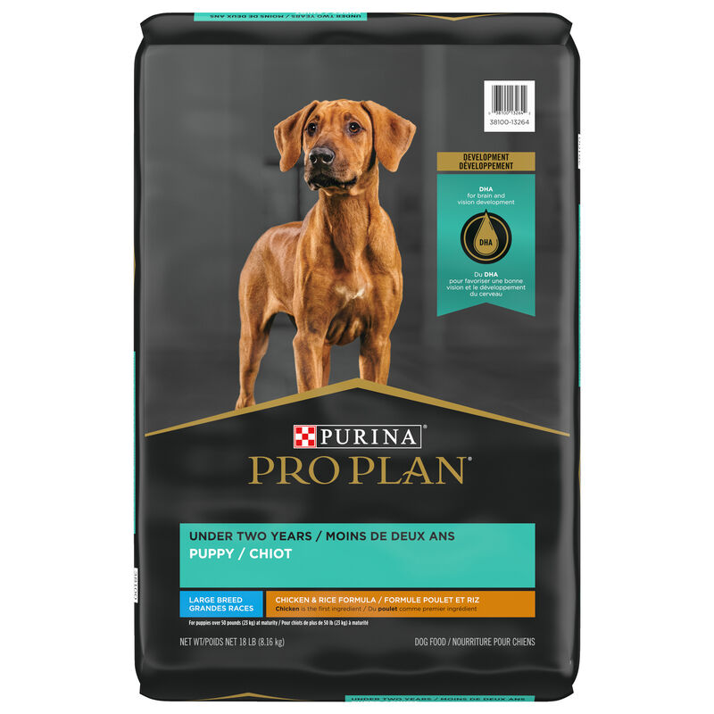 Purina Pro Plan Development Under Two Years Puppy, Large Breed Dry Dog Food Formula 8.16kg image number null