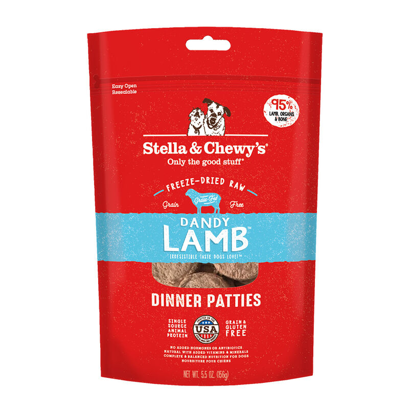 Stella & Chewy's, Dog Freeze-Dried Raw, Dandy Lamb Dinner Patties image number null