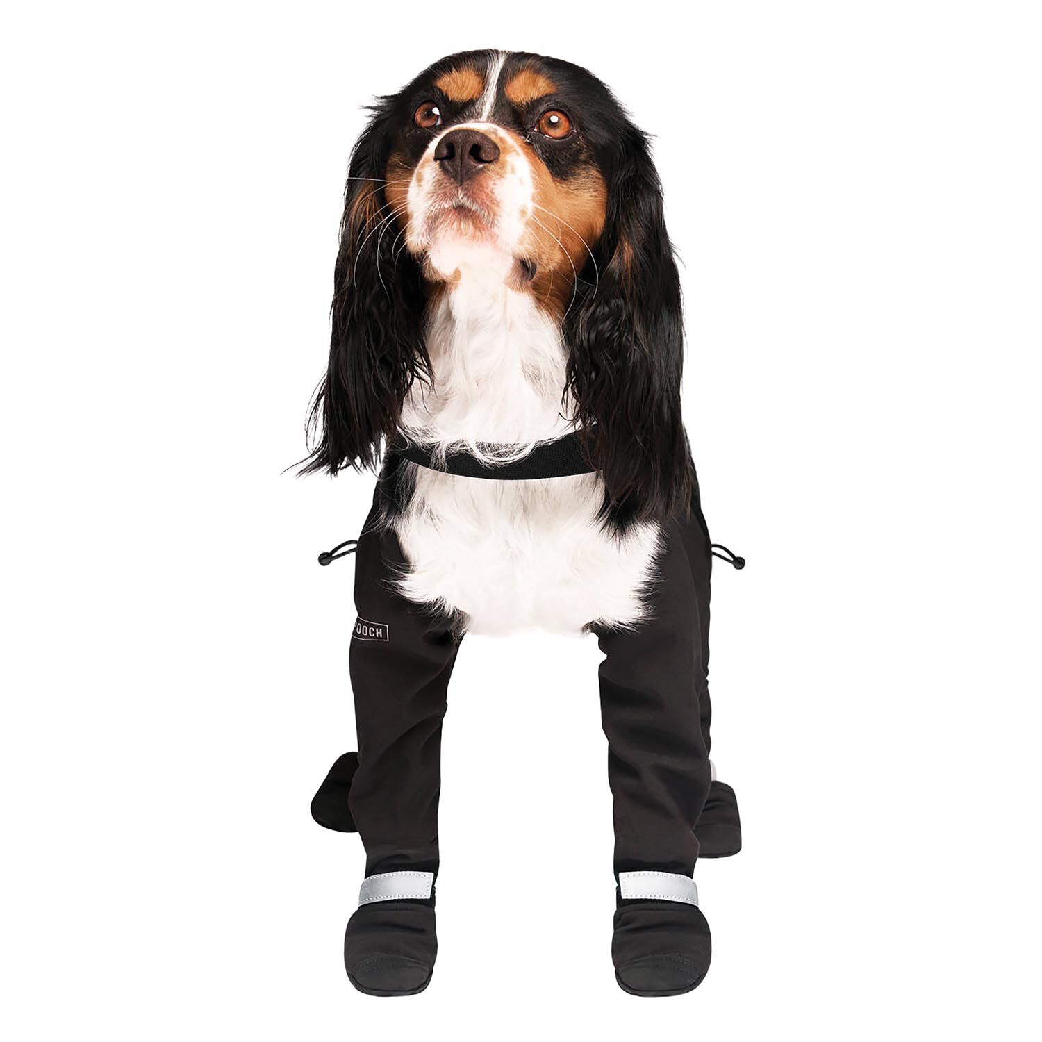 Canada Pooch, Suspender Boots - Black - Long - Ren's Pets