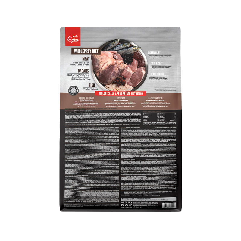 Orijen, Feline Adult Reg. Red - Dry Cat Food image number null